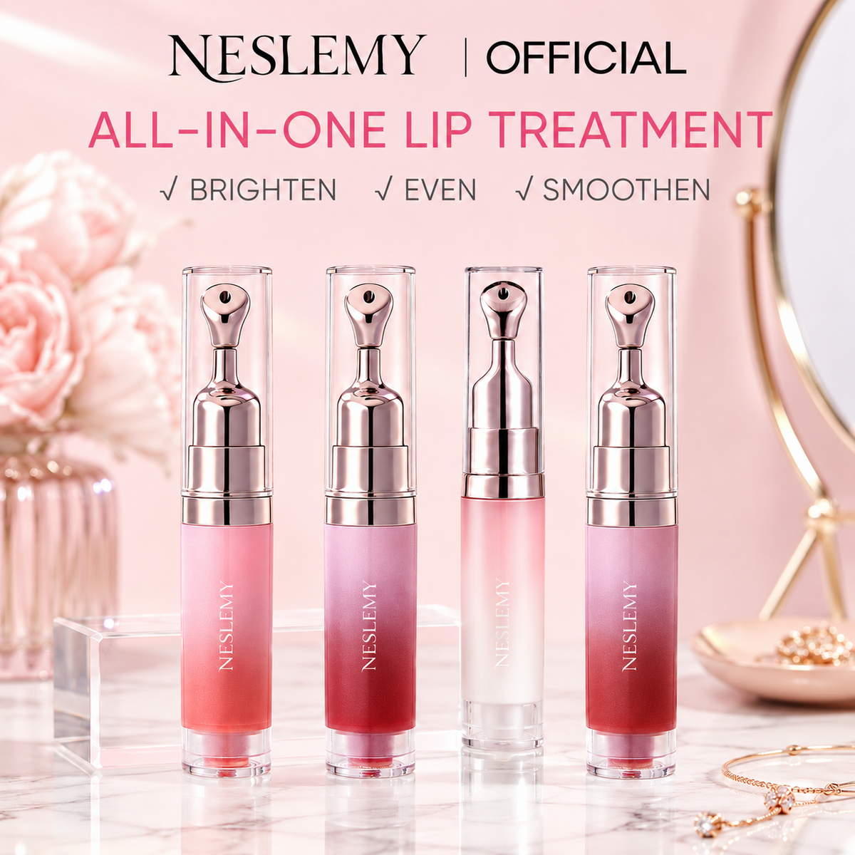 NESLEMY™ Lip Radiance Serum – Brightening Moisture Care🔥🔥