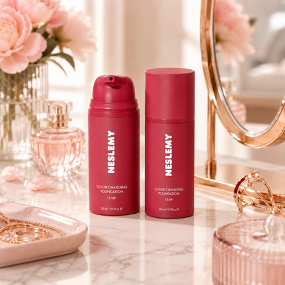 NESLEMY™ Adaptive Glow Foundation – A Monthly Ritual for Fresh-Looking Skin
