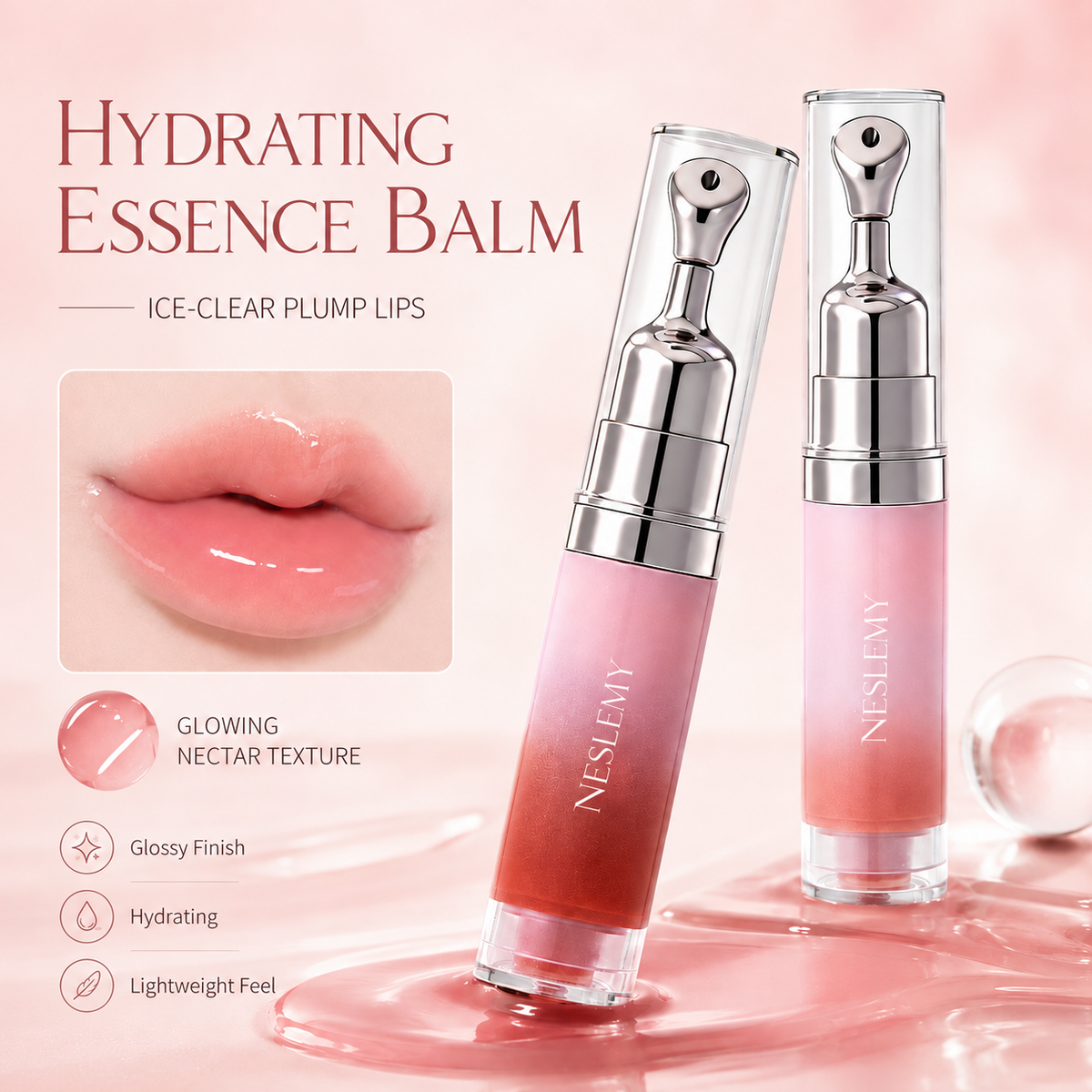 NESLEMY™ Lip Radiance Serum – Brightening Moisture Care🔥🔥