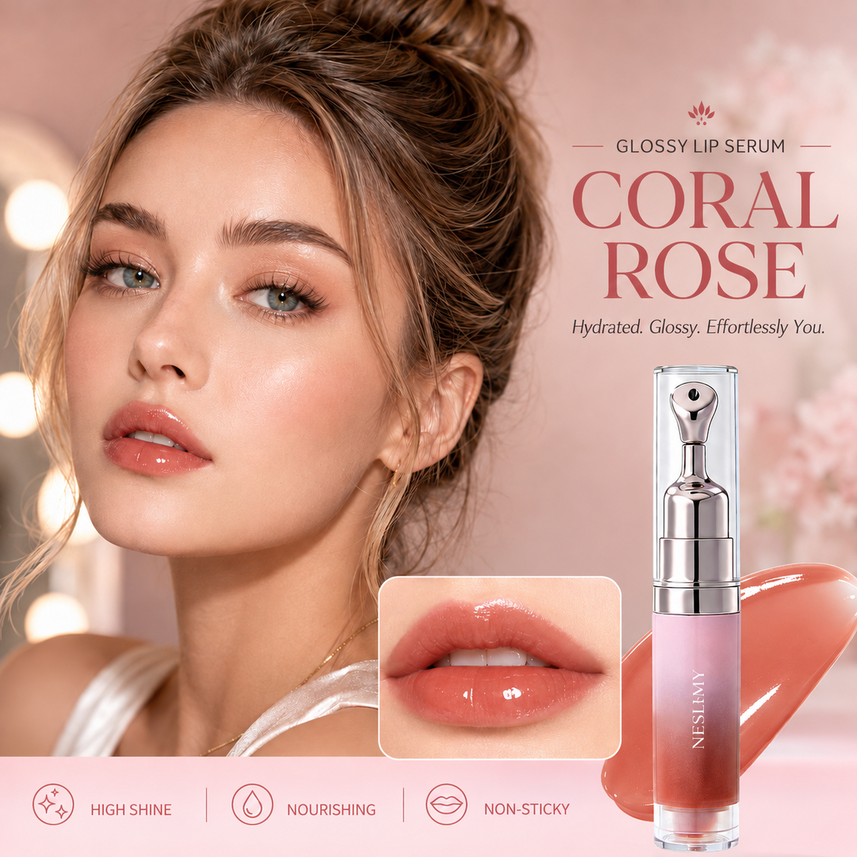 NESLEMY™ Lip Radiance Serum – Brightening Moisture Care🔥🔥