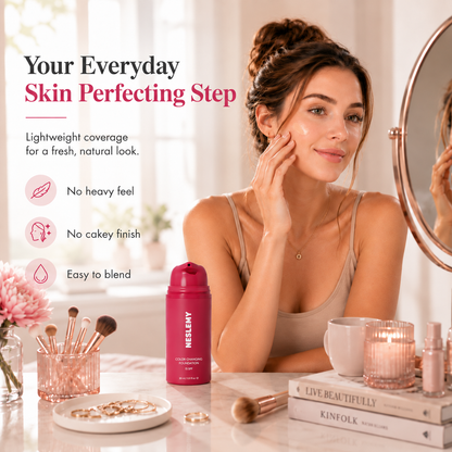 NESLEMY™ Adaptive Glow Foundation – A Monthly Ritual for Fresh-Looking Skin