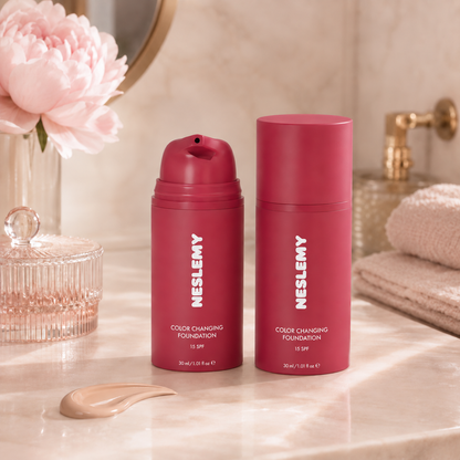 NESLEMY™ Adaptive Glow Foundation – A Monthly Ritual for Fresh-Looking Skin